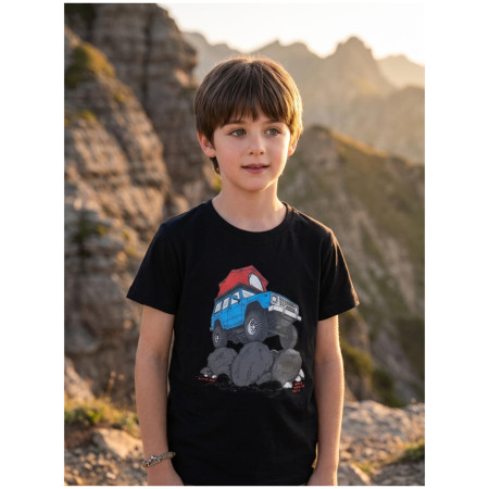 T-shirt dziecięcy Alpine Pro Ecomo 4 Black