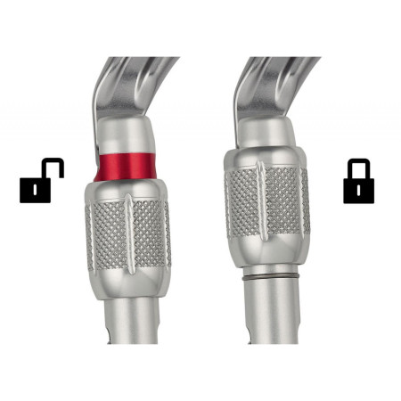 Karabinek Petzl OK Screw-Lock