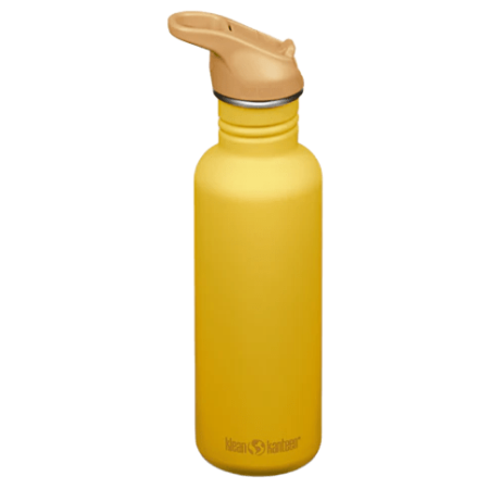 Butelka ze stali nierdzewnej Klean Kanteen Classic 27oz (w/Flip Seal Sport) żółty Sunset