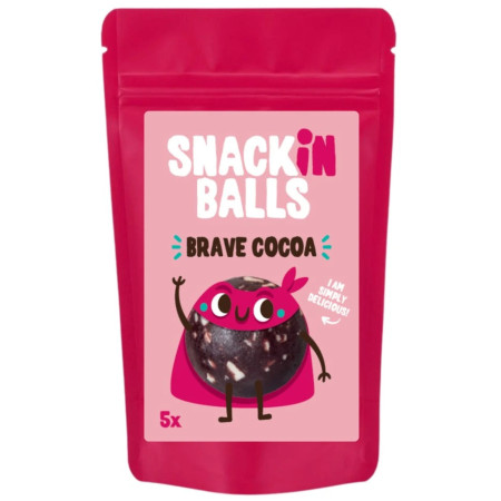 Ładowarka solarna SNACKin BALLS Brave Cocoa 65 g