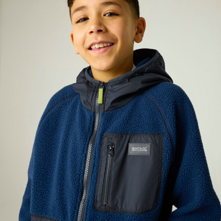Bluza dziecięca Regatta Munro Hybrid Jacket AviBlueNavy