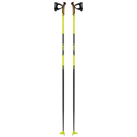 Kijki biegowe Leki PRC 650 czarny/zielony neonyellow-black