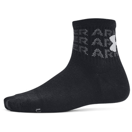 Skarpety dziecięce Under Armour Yth UA Essential 6Pk Qtr Black