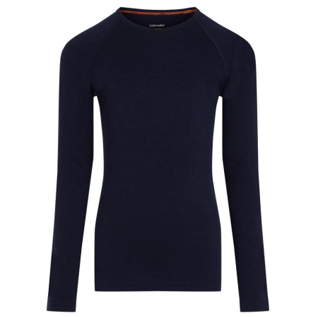 Dziecięca koszulka Icebreaker K 200 Oasis LS Crewe Midnight Navy ciemnoniebieski Midnight Navy