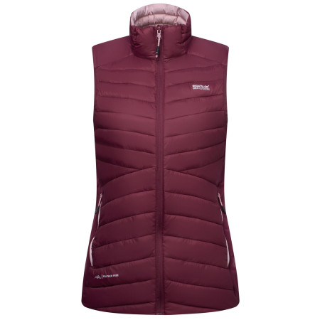 Kamizelka damska Regatta Womens Leedre Hybrid B/W czerwony Fig