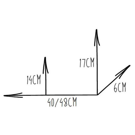 Torba na ramę Acepac Zip frame bag M