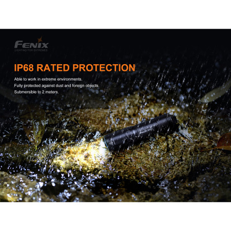 Latarka Fenix E01 V2.0 black