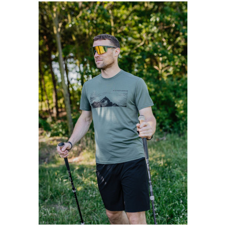 Koszulka męska MOOA Merino Lyolite Highlander 150 Short