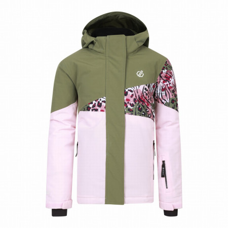 Dziecięca kurtka zimowa Dare 2b Humour III Jacket różowy/zielony CrRo/OlLeoPt