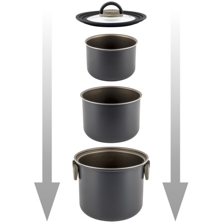 Zestaw garnków Brunner Torralta Ø 22 cm