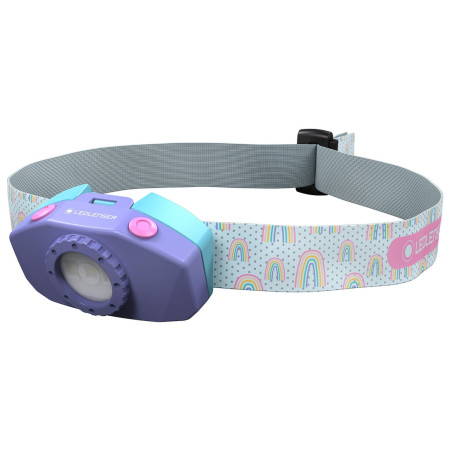Czołówka Ledlenser Kidled 2 fioletowy Rainbow