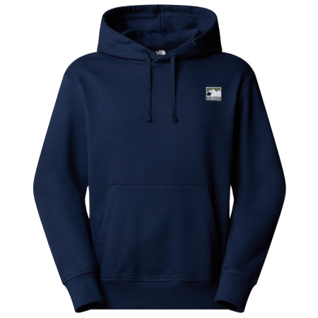 Męska bluza The North Face M Mountain Logo Relaxed Hooded Sweatshir ciemnoniebieski Summit Navy