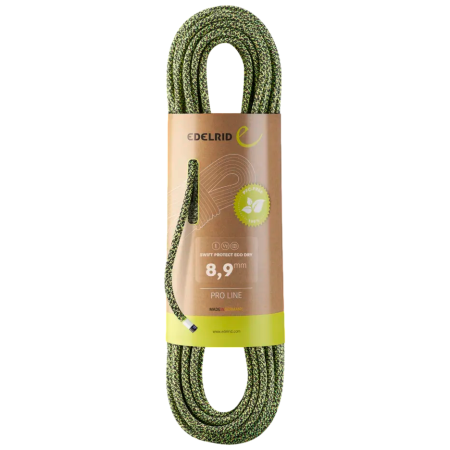 Lina Edelrid Swift Protect Eco Dry 8,9mm zielony 022 night-green
