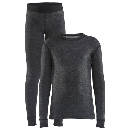 Zestaw dziecięcy Craft Core Wool Merino Set J czarny černá