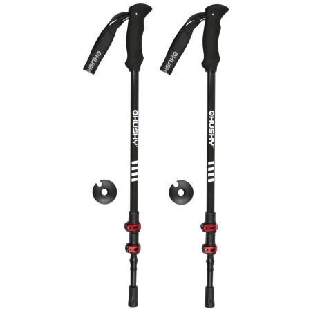 Kije trekkingowe Husky Siris czarny