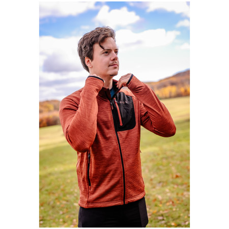 Męska bluza MOOA Nyore Grid 220