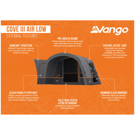 Przedsionek Vango Cove III Air Mid