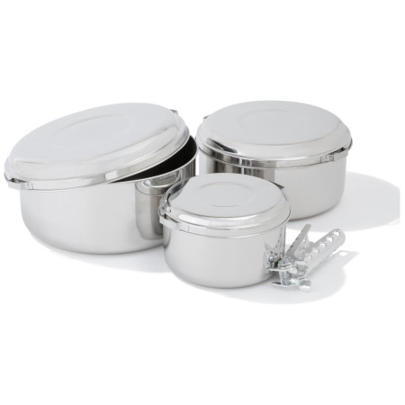 Zestaw naczyń MSR Alpine 4 Pot Set srebrny