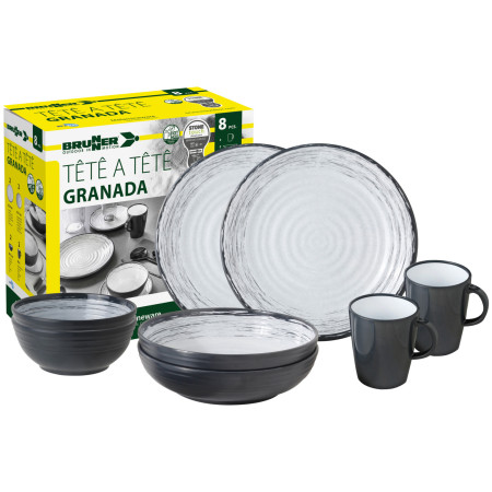 Zestaw naczyń Brunner Set tête-à-tête Granada 8 pcs