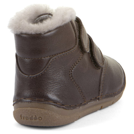 Dziecięce buty zimowe Frodo Paix Up Winter Dark Brown