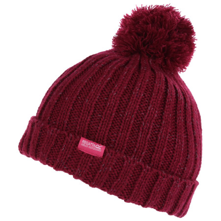 Czapka dziecięca Regatta Luminosity Hat III czerwony Beetroot