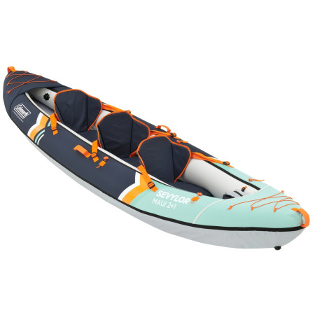 Nadmuchiwany kajak Sevylor Maui 2+1 Kit czarny/niebieski