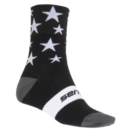 Skarpetki Sensor Stars černé/bílé czarny/biały Black/White