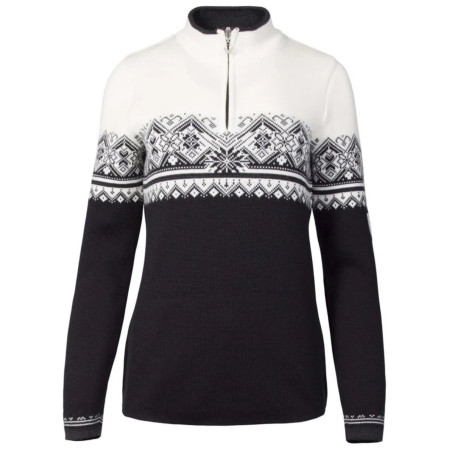 Sweter damski Dale of Norway Moritz Fem Sweater czarny/biały Black White Darkcharcoal