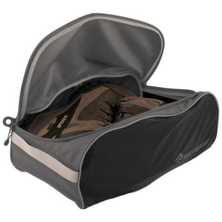 Pokrowiec na buty Sea to Summit Shoe Bag L czarny Black / Grey