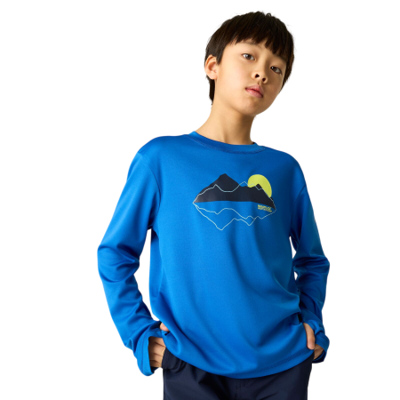 T-shirt dziecięcy Regatta Winter Alvarado Olympian Blue