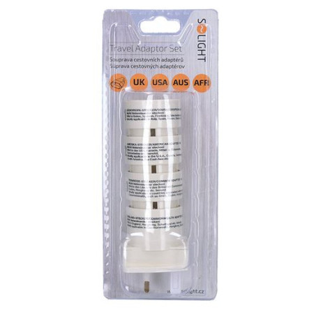 Adapter Solight Zestaw wymiennych widelców podróżnych