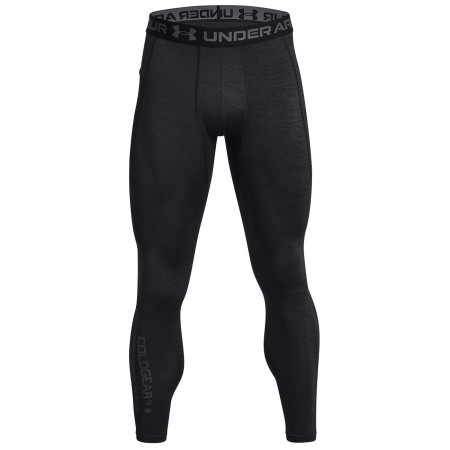 Męskie kalesony Under Armour CG Armour Twist Lgs czarny/szary Black / / Pitch Gray