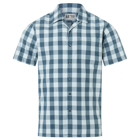 Koszula męska Marmot Muir Camp Novelty SS niebieski/biały Blue/Dusty Teal