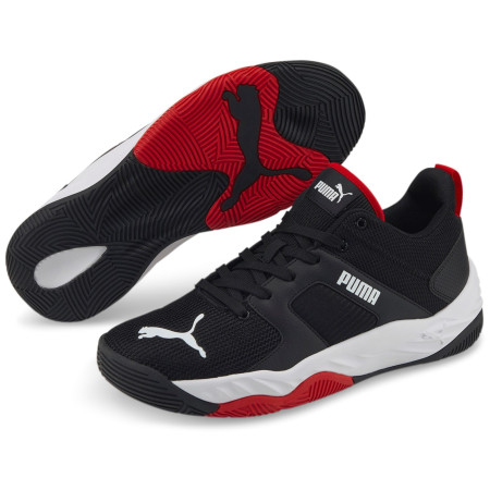 Buty męskie Puma Rebound Future Cage czarny/biały Black-White