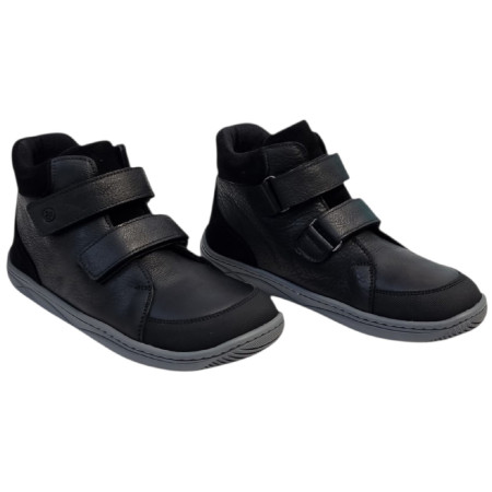 Buty barefoot dziecięce beBare 3602SA Black