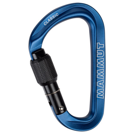 Karabinek Mammut Classic HMS Screwgate Carabiner niebieski 1550 - Screw Gate, blue