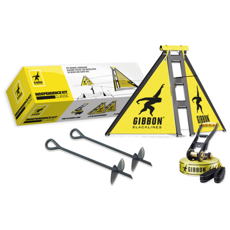 Slackline Gibbon Independence Kit Classic