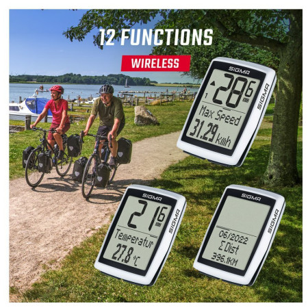 Licznik rowerowy Sigma BC 12.0 WL STS