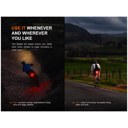 Tylna lampka błyskowa Fenix BC06R