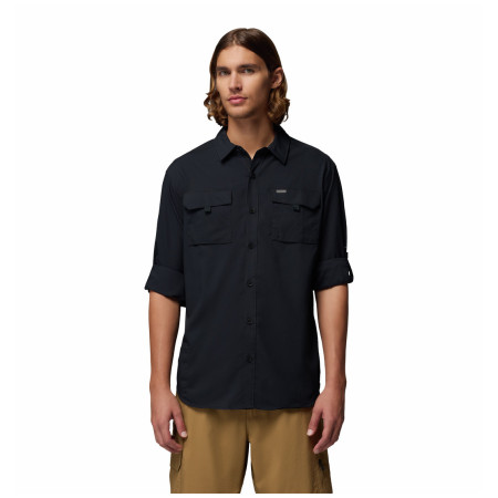 Koszula męska Columbia Silver Ridge™ Utility II LS Shirt czarny Black