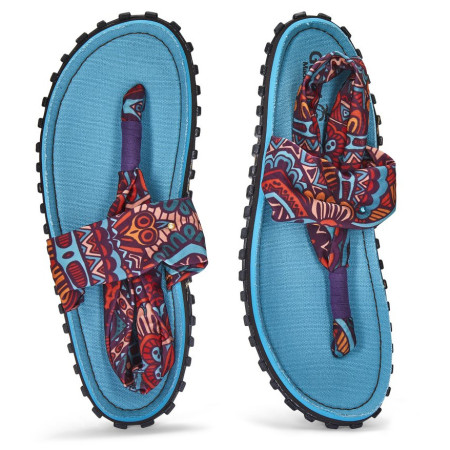 Sandały Gumbies Slingback Turquoise Vintage