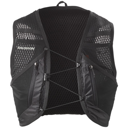 Kamizelka do biegania Salomon Active Skin 12 No Flasks czarny BLACK / METAL