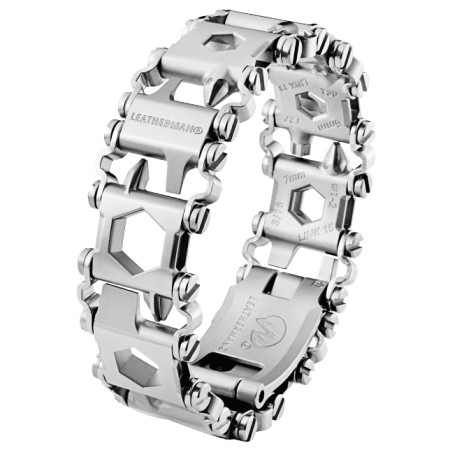 Wielofunkcyjna bransoletka Leatherman Tread LT srebrny Silver