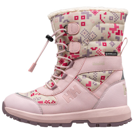 Dziecięce buty zimowe Helly Hansen Jk Silverton Boot Ht Pinkshake Aop