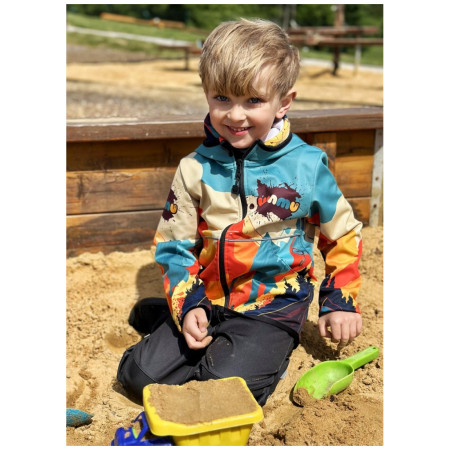 Dziecięca kurtka softshellowa WAMU Mountain Bike