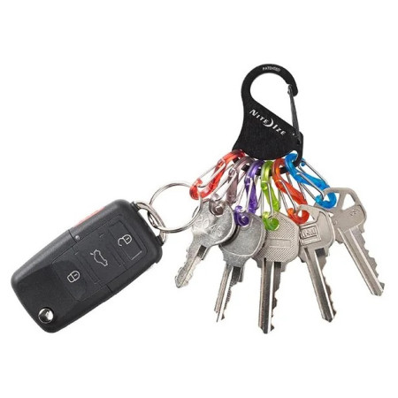Breloczek do kluczy Nite Ize Keyrack S-biner