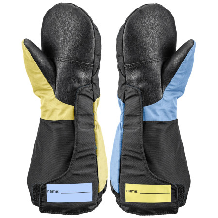Rękawice narciarskie dla dzieci Leki Little Swtch Zero Mitt Long black-light blue