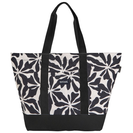 Torba plażowa Regatta Boulder Beach Bag czarny/beżowy Abstract Floral Beige