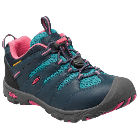 Buty dziecięce Keen Koven Low WP JR niebieski MidnightNavy/CapriBreeze