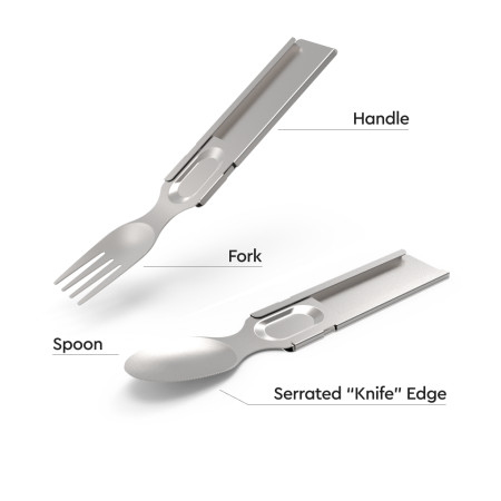 Sztućce GoSun Flatware podróżne sztućce składane